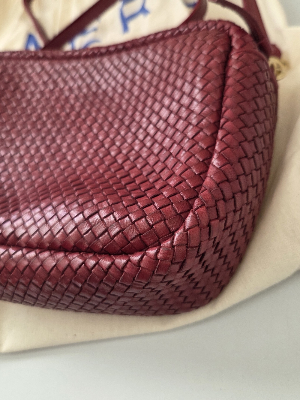 Clare V. Marisol Woven Leather Crossbody Bag - Picture 3 of 10